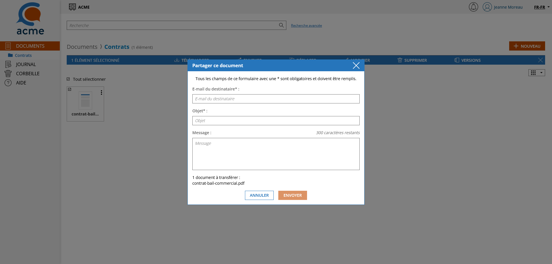 document non lu